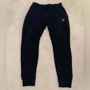 Black Gymshark Lounge/workout joggers